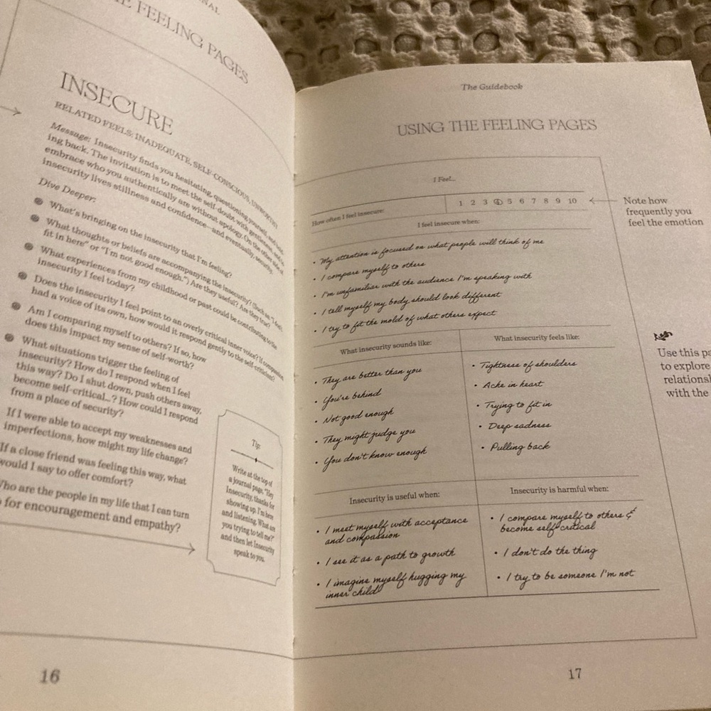 The Feelings Journal by Amber Rae - Picture 3 of 4